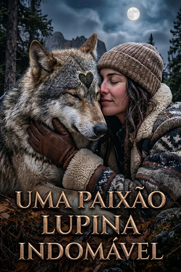 Capa do romance Uma Paixão Lupina Indomável