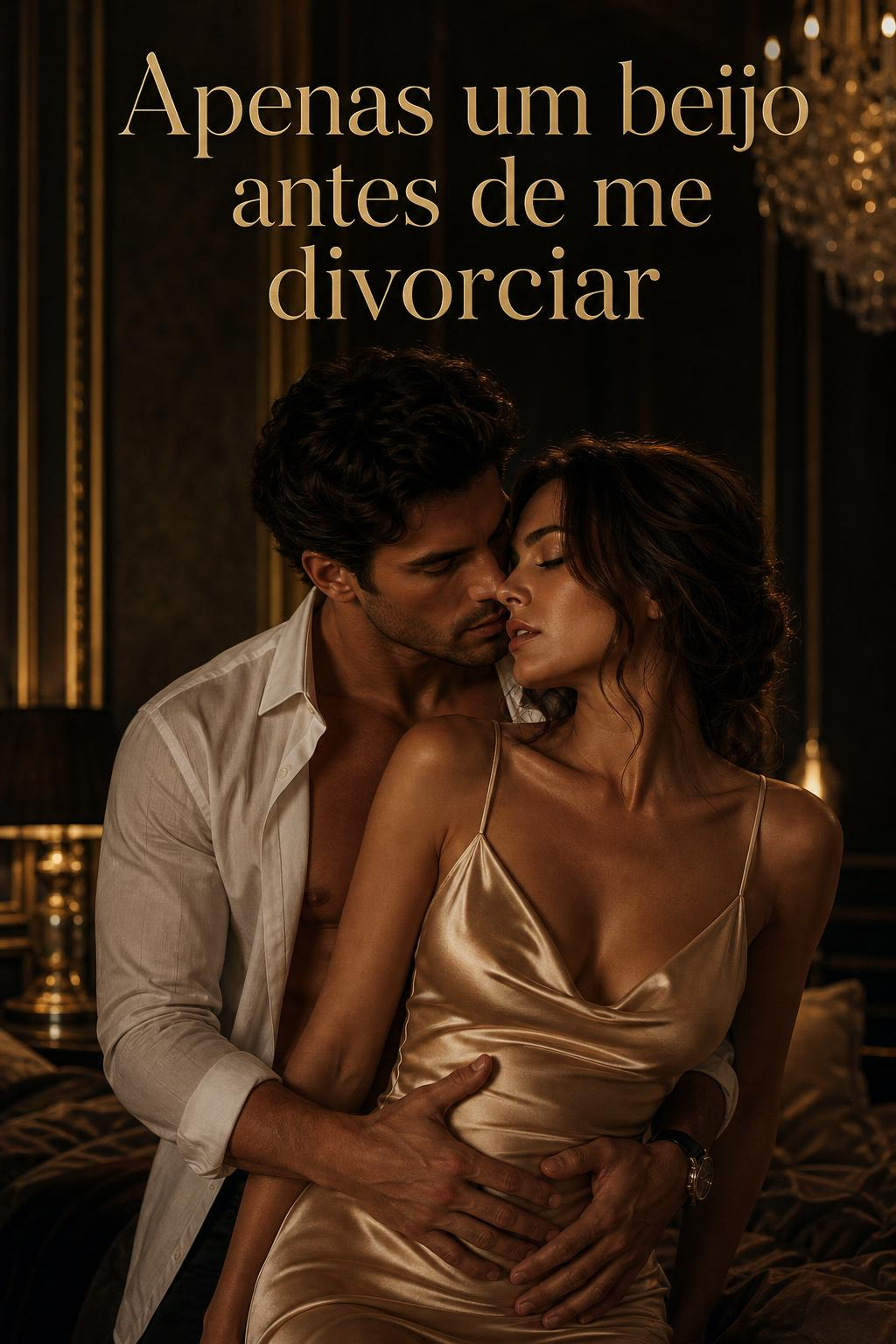 Capa do romance Apenas um beijo antes de me divorciar