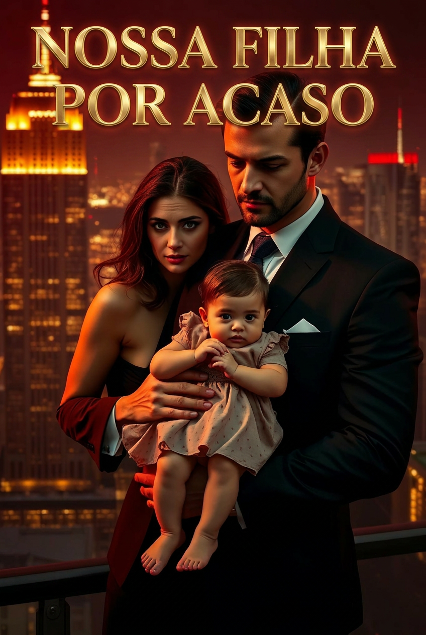 Capa do romance Nossa Filha Por Acaso